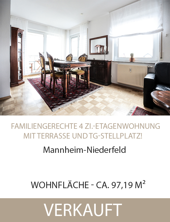 Wohnung, MA-Niederfeld