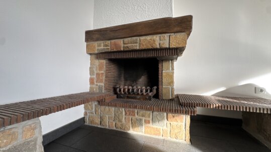 Wohn- und Essbereich mit Panoramablick