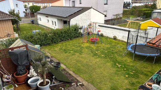 Aussicht in den Garten (OG)