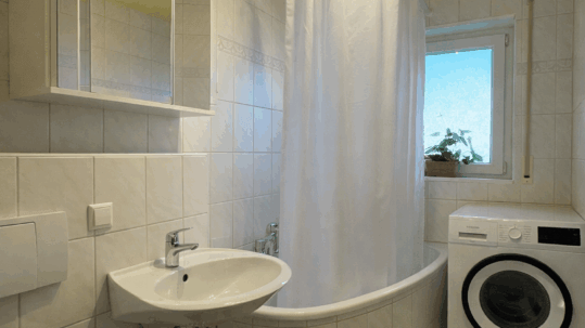Tageslichtbad mit Badewanne (EG)