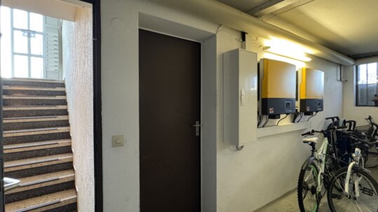 Solar-Wechselrichter einer Photovoltaikanlage